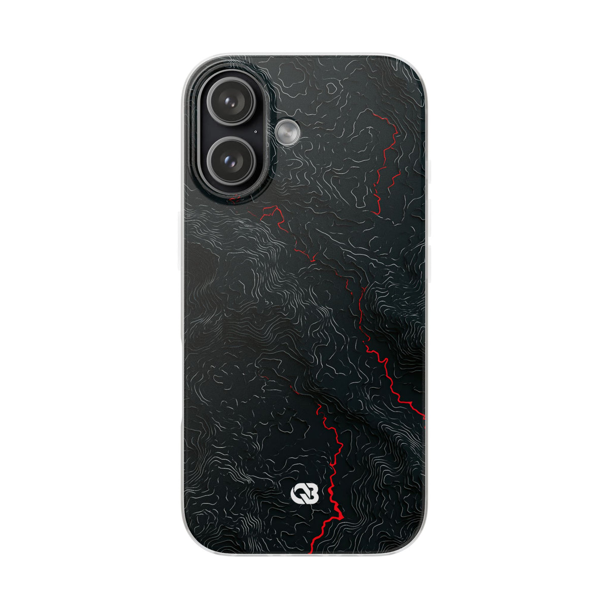 Crimson Rift · Lite Phone Case for iPhone ·  Black