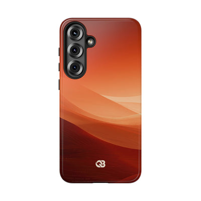 Amber Dune Horizon · Tough Phone Case for Samsung · Orange