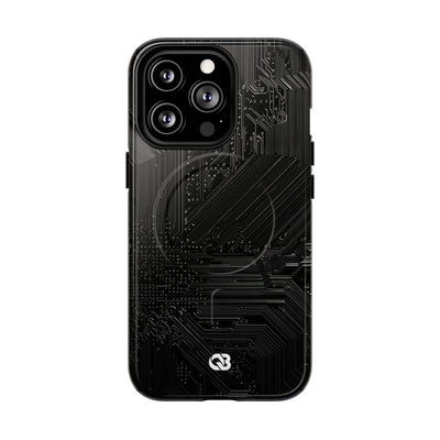 Obsidian Circuitry · Tough 2.0 Magnetic Phone Case for iPhone · Black