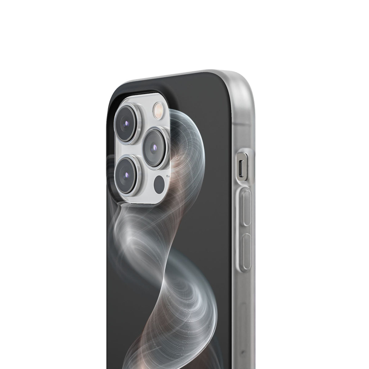 Luminous Vortex · Lite Phone Case for iPhone ·  Black