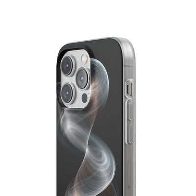 Luminous Vortex · Lite Phone Case for iPhone ·  Black