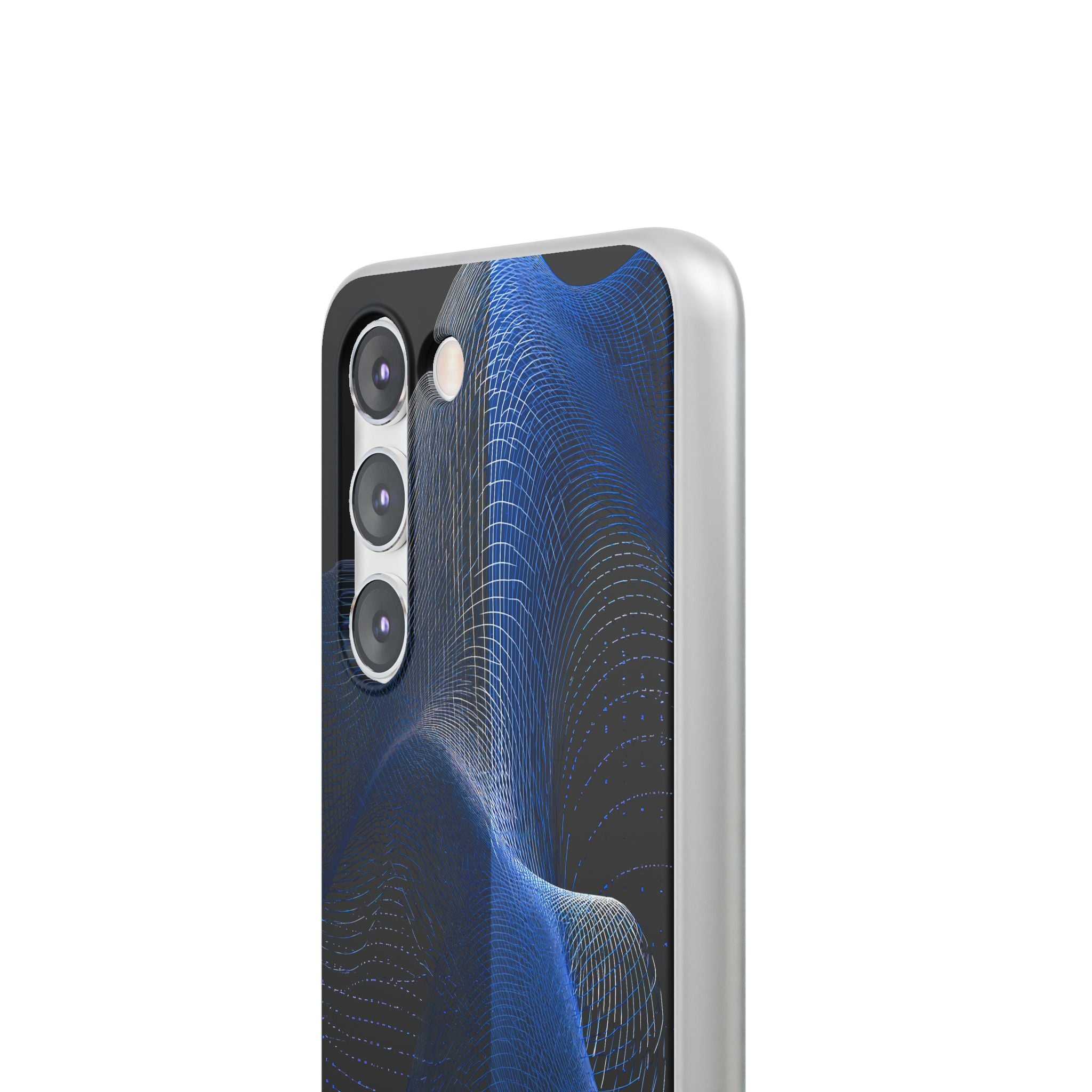 Blue Lite Phone Case for Samsung - Electric Blue Flux