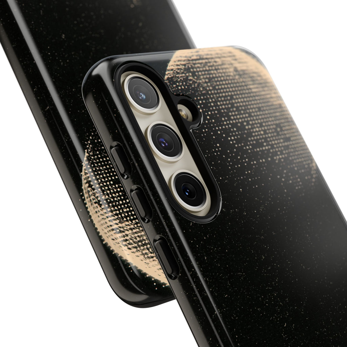 Lunar Metropolis Nocturne · Tough Phone Case for Samsung · Black