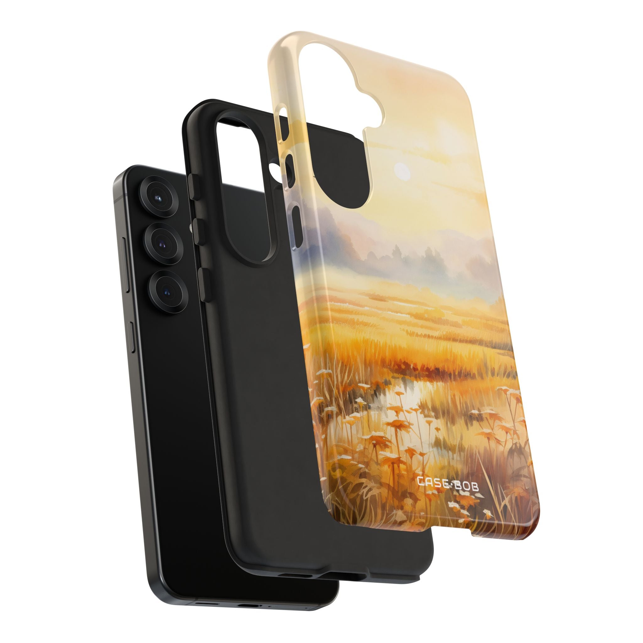 Leuchtender Sonnenaufgang Samsung S25 Case - Tough