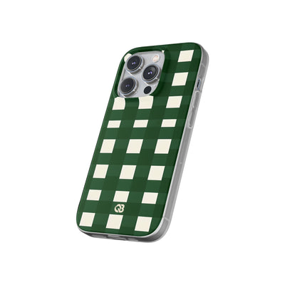 Hunter Green Plaid · Soft Handyhülle für iPhone