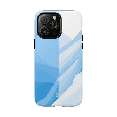 Blue Tough 2.0 Magsafe Phone Case for iPhone - Arctic Glacial Ridge
