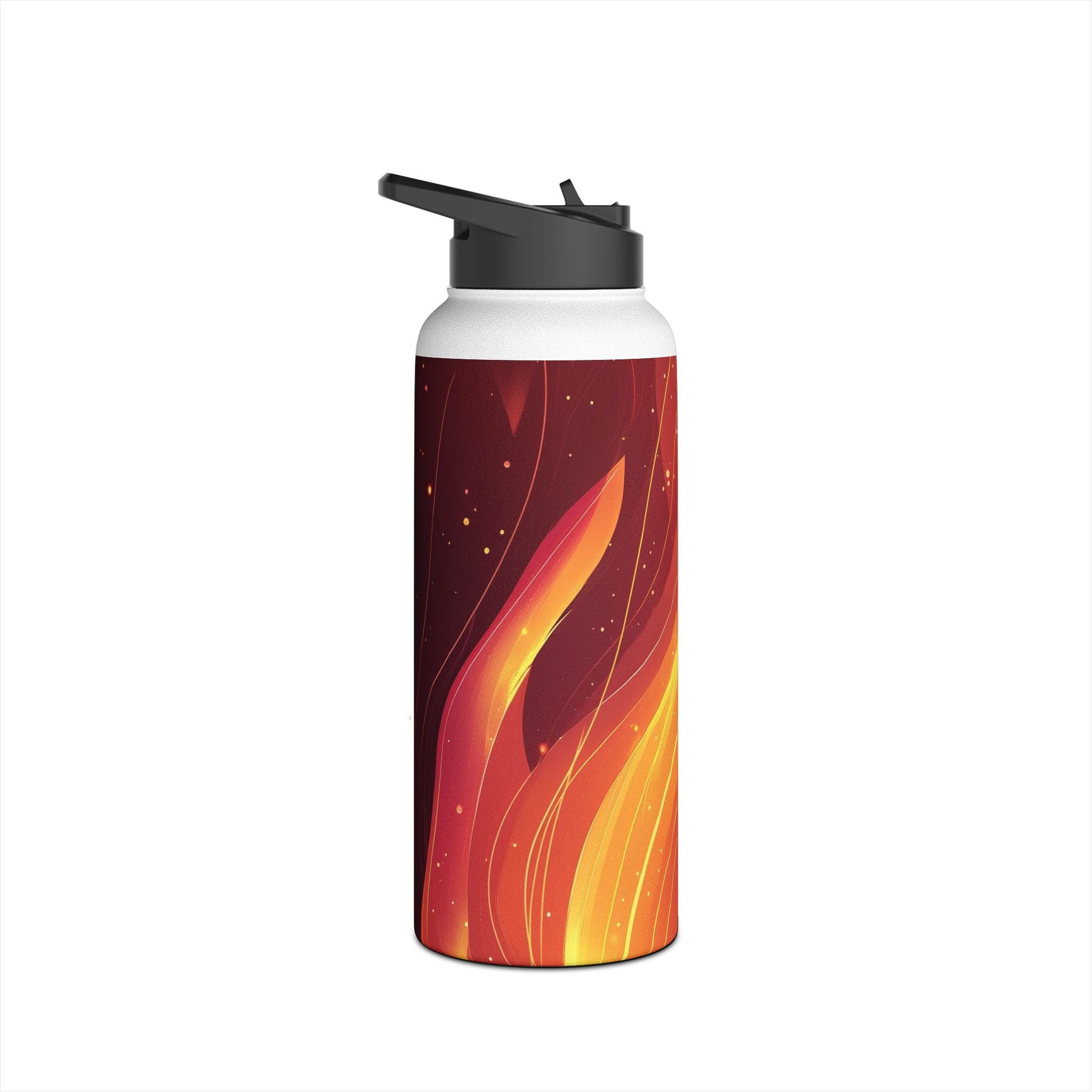 Flaming Ember - Stainless Steel Water Bottle