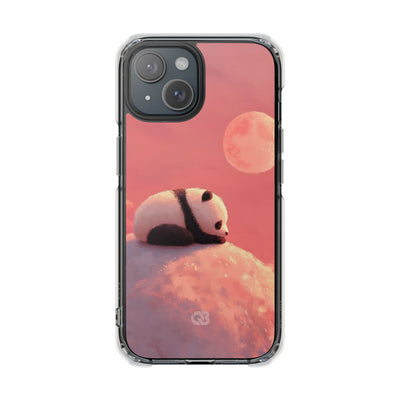 Rose Moon Panda · Impact Coque de téléphone pour iPhone · Magsafe