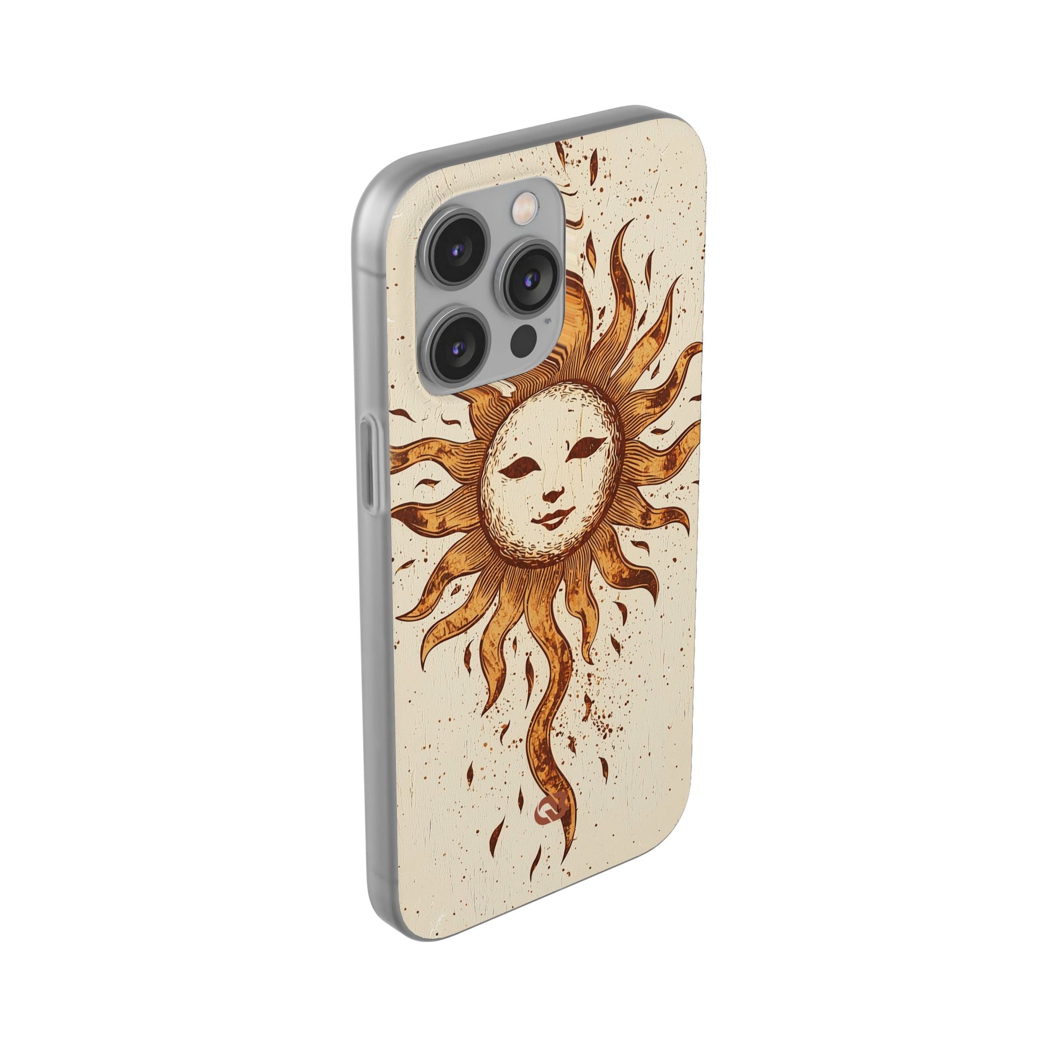 Ρουστίκ Ηλιακή Μάσκα · Soft Θήκη για iPhone