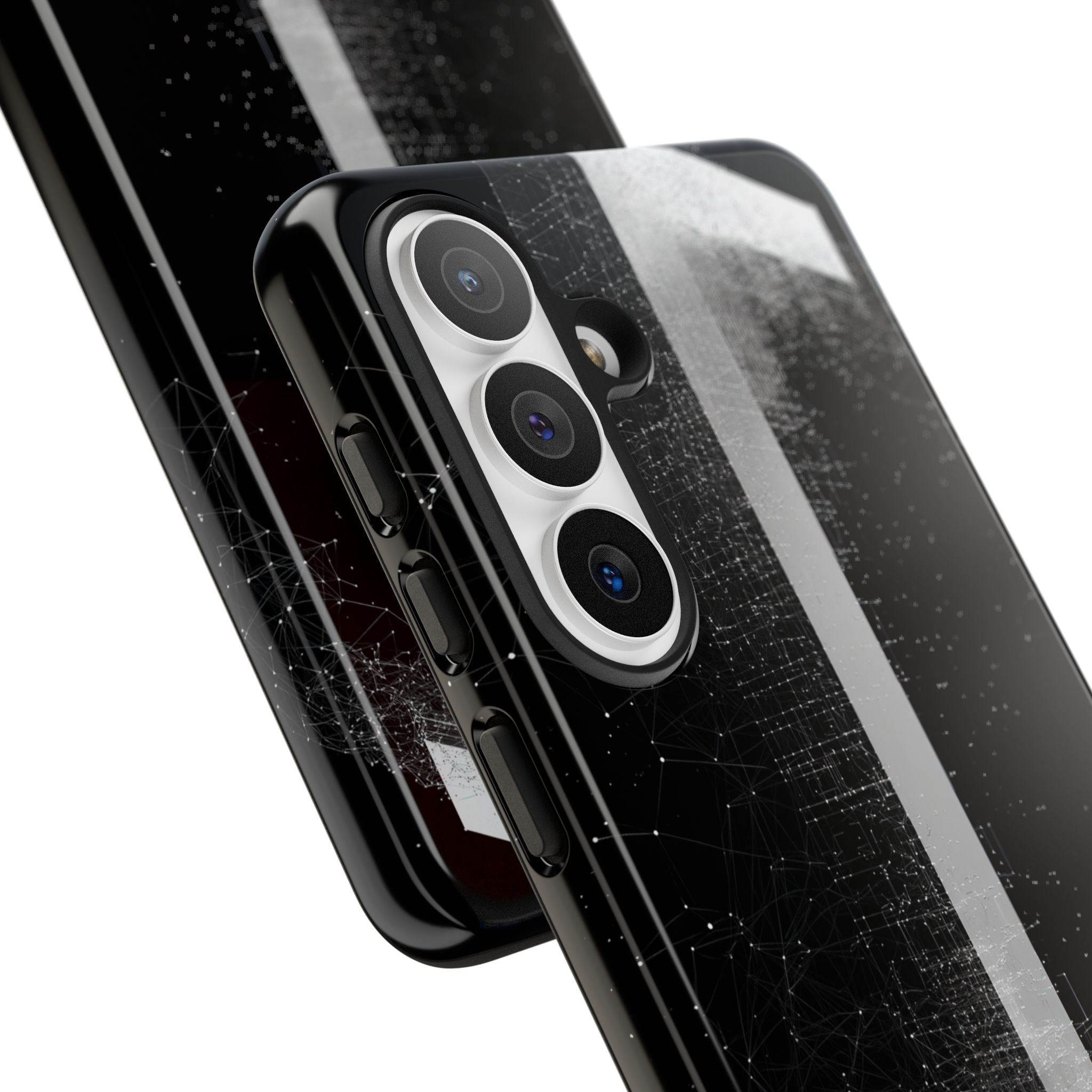 Black Tough Phone Case for Samsung - Vector Core Monolith