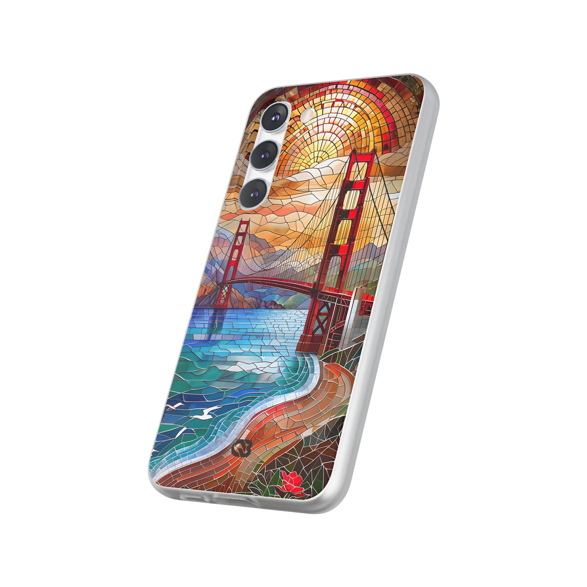 Crimson Arch Coast · Soft Custodia per Samsung