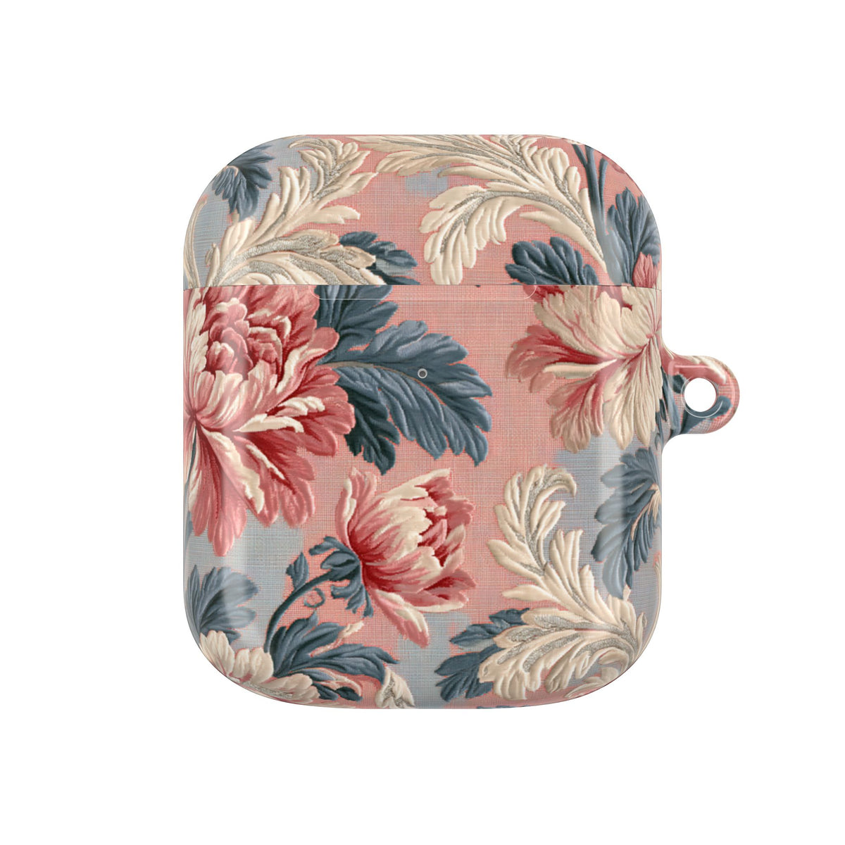 Blush Peony Jacquard · Hard Case for AirPods & AirPods Pro · Pink