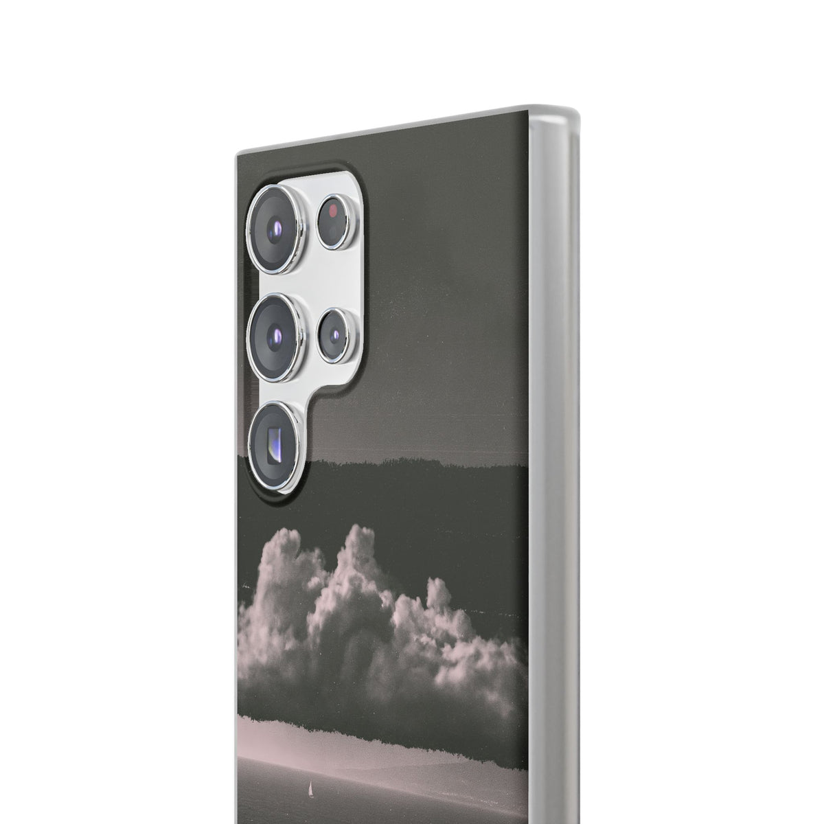 Crimson Horizon · Lite Phone Case for Samsung · Black