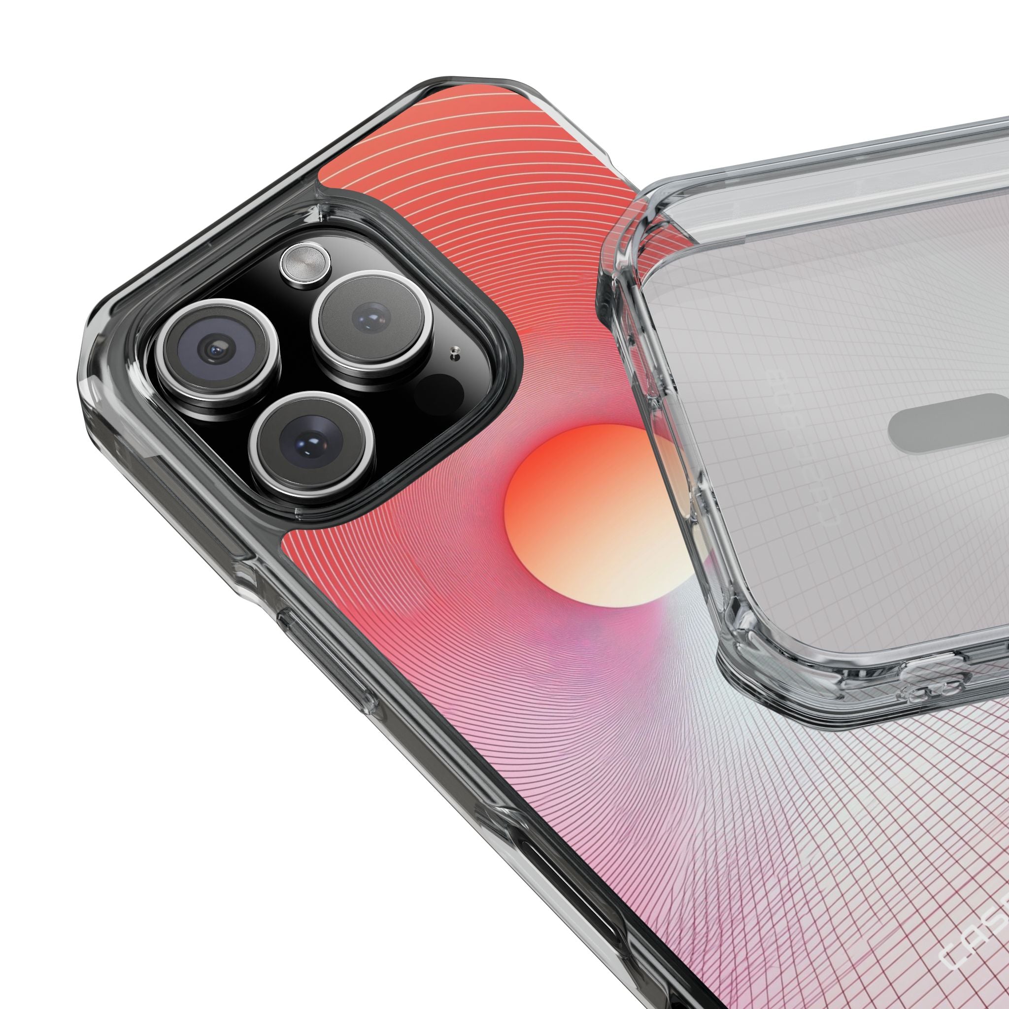 Orange Portal iPhone 16 Pro Case - Impact