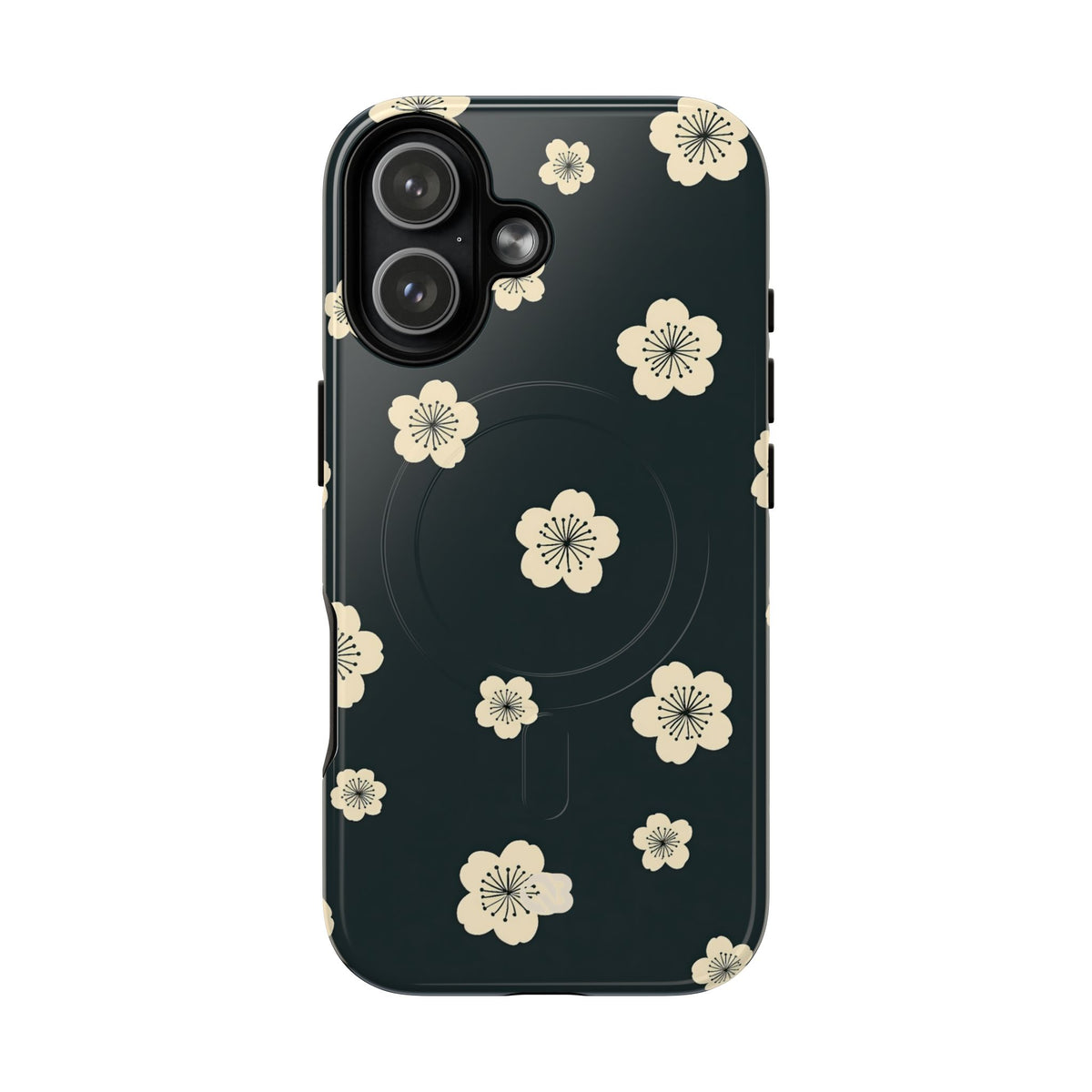 Midnight Sakura Bloom · Tough 2.0 Magnetic Phone Case for iPhone · Black