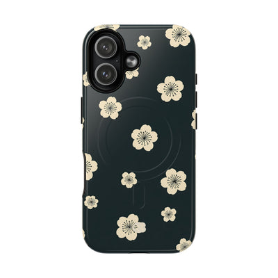 Midnight Sakura Bloom · Tough 2.0 Magnetic Phone Case for iPhone · Black