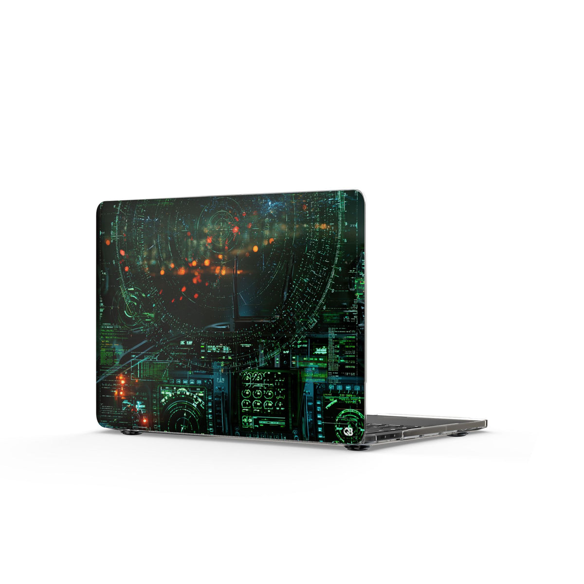 Tactical Avionics HUD · Clear Hard Case for MacBook · Green