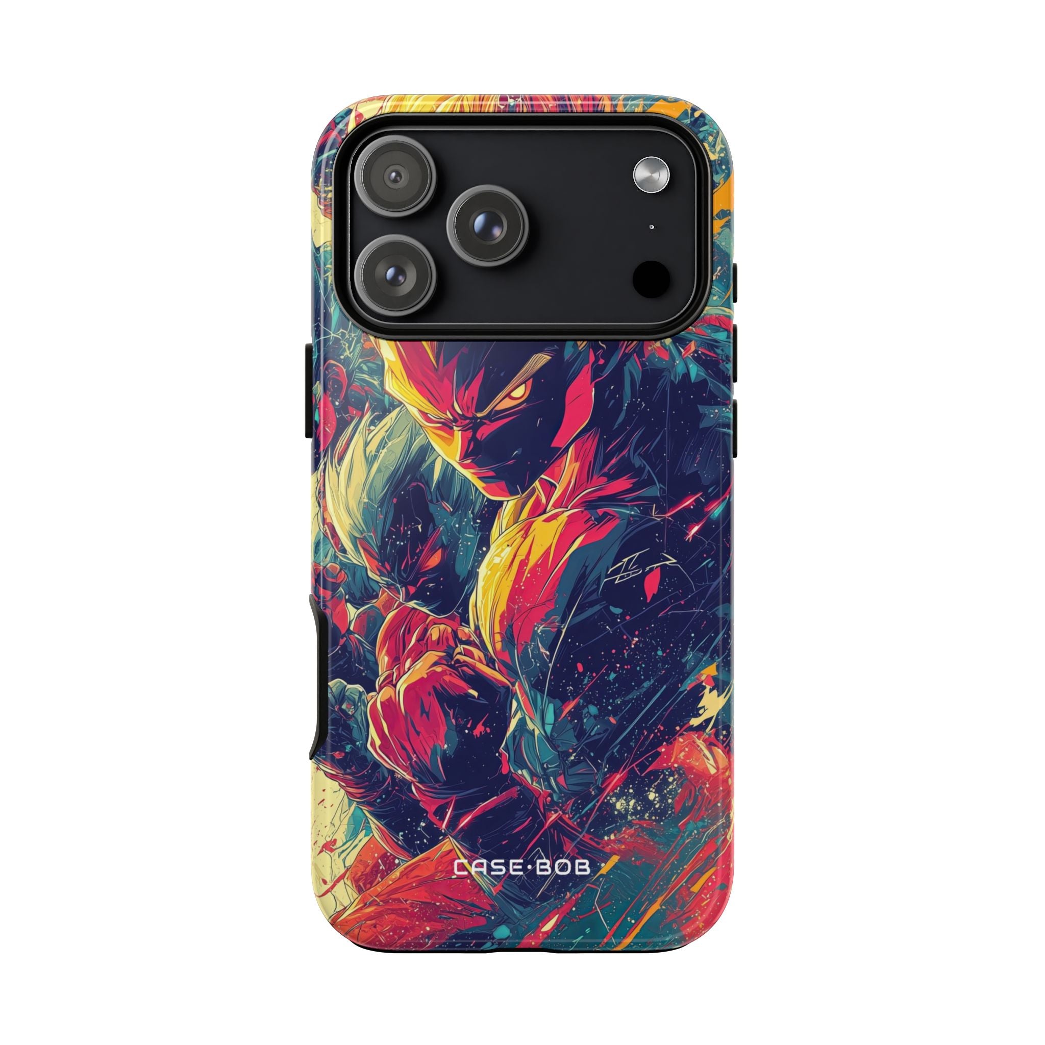 Yellow Fury iPhone 17 Pro Max Case - Tough - CASE•BOB