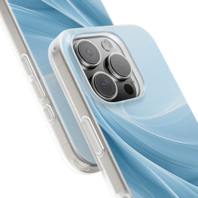 Blue Lite Phone Case for iPhone - Arctic Silk Drift