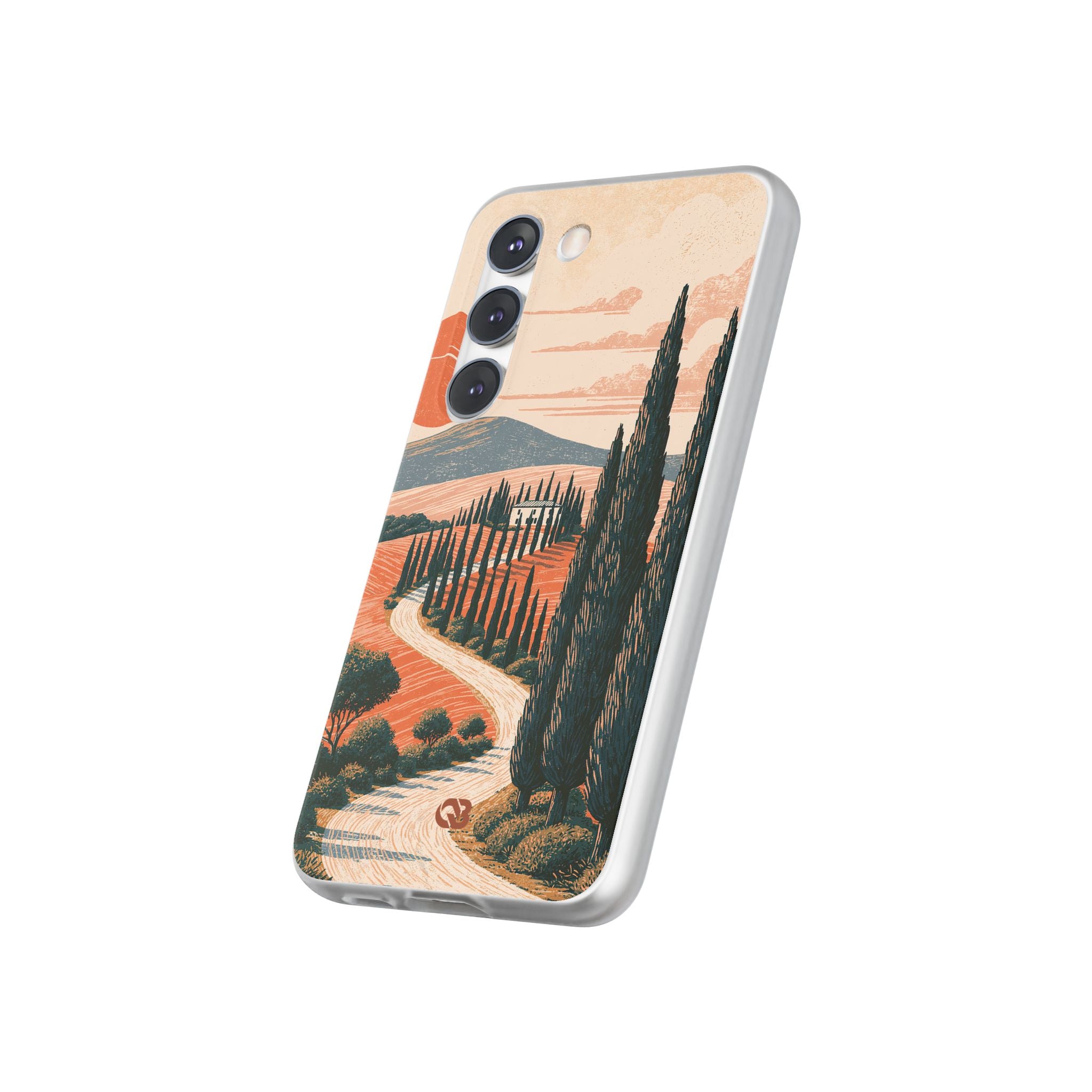Orange Lite Phone Case for Samsung - Terracotta Ridge Trail