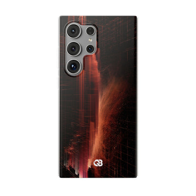 Luminous Monolith · Lite Phone Case for Samsung · Black