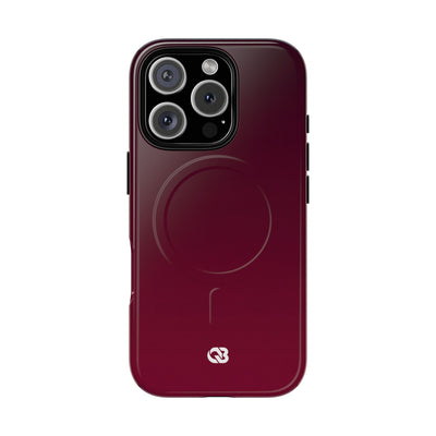 Bordeaux Spectrum · Tough 2.0 Magnetic Phone Case for iPhone · Red
