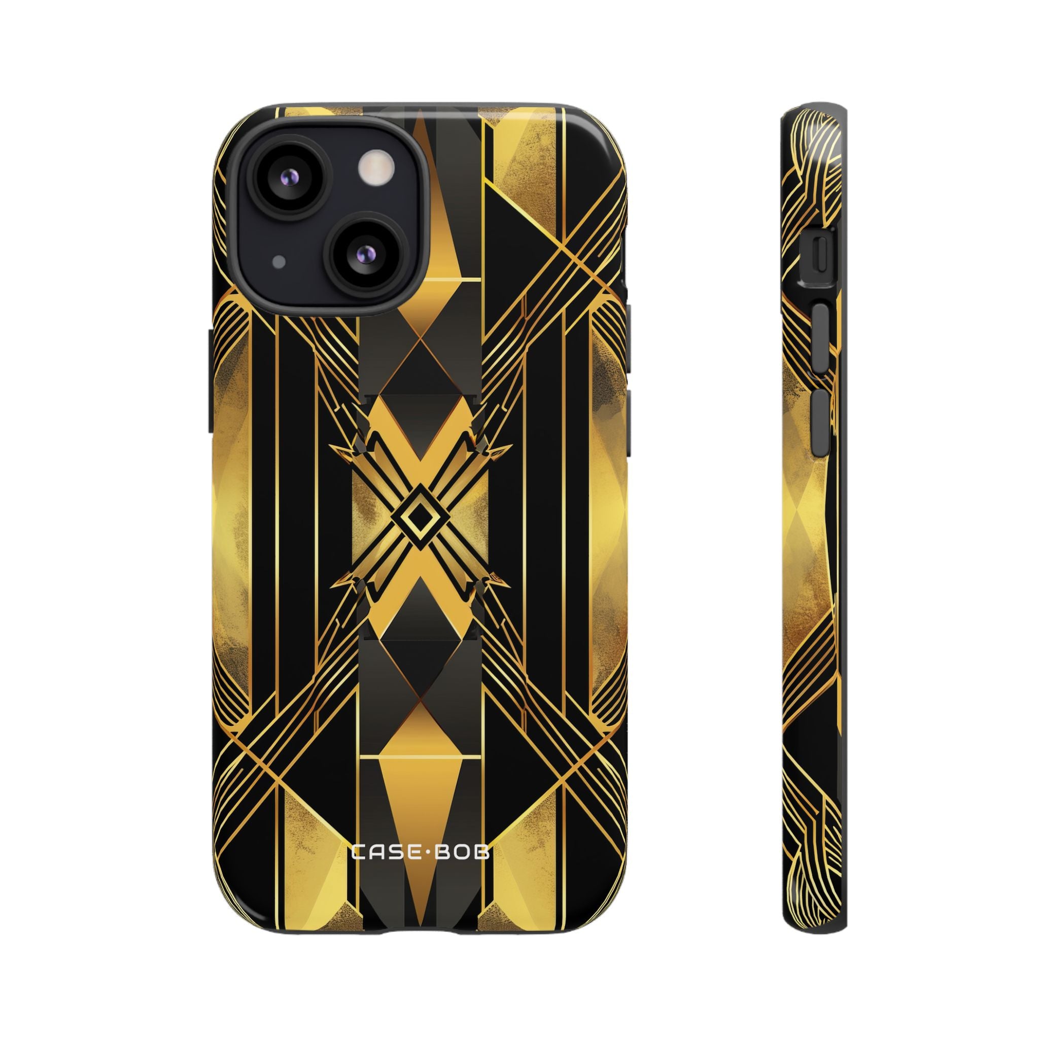 Golden Diamond Radiance iPhone 13 Mini Case - Tough