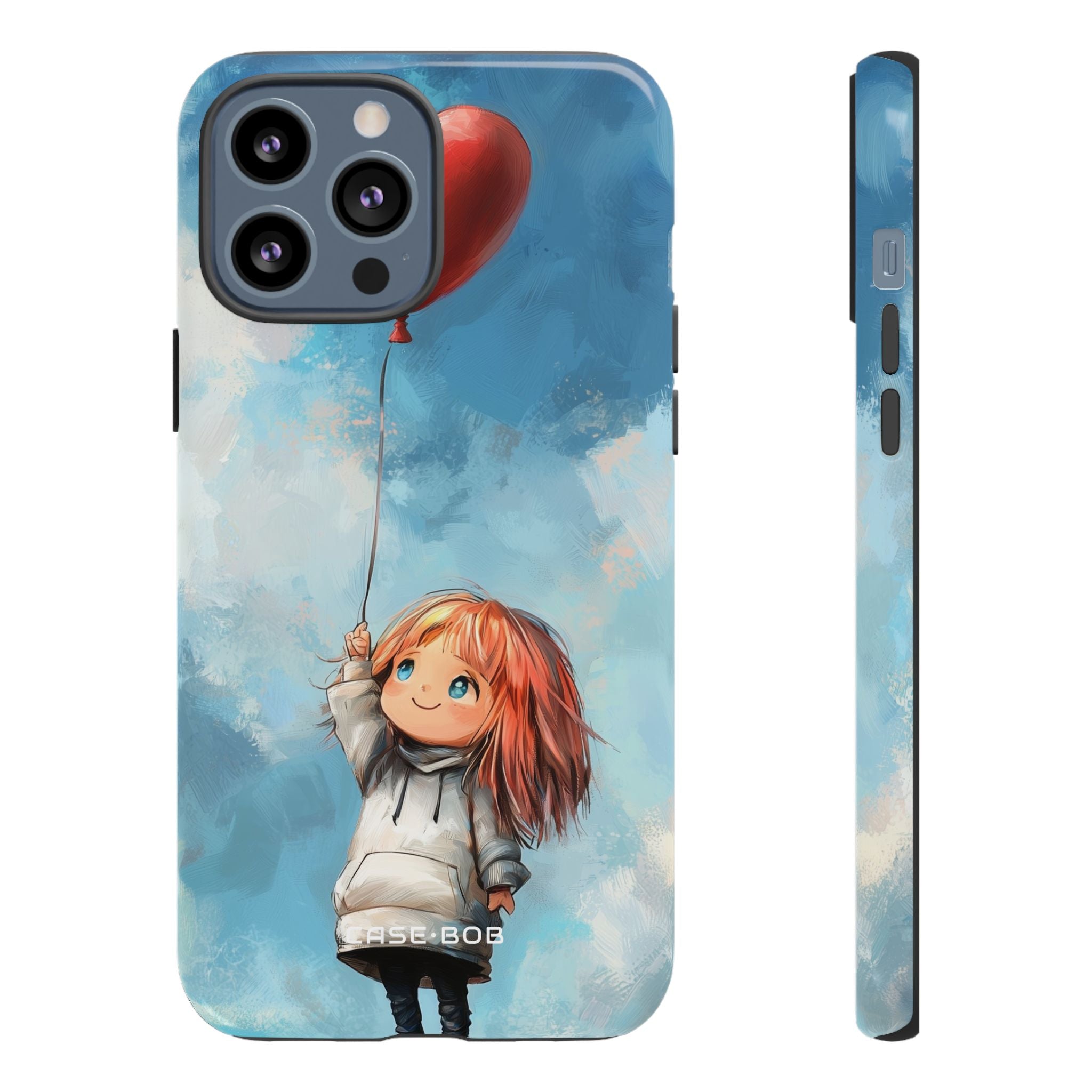Heart Balloon Whimsy iPhone 13 Pro Max Case - Tough