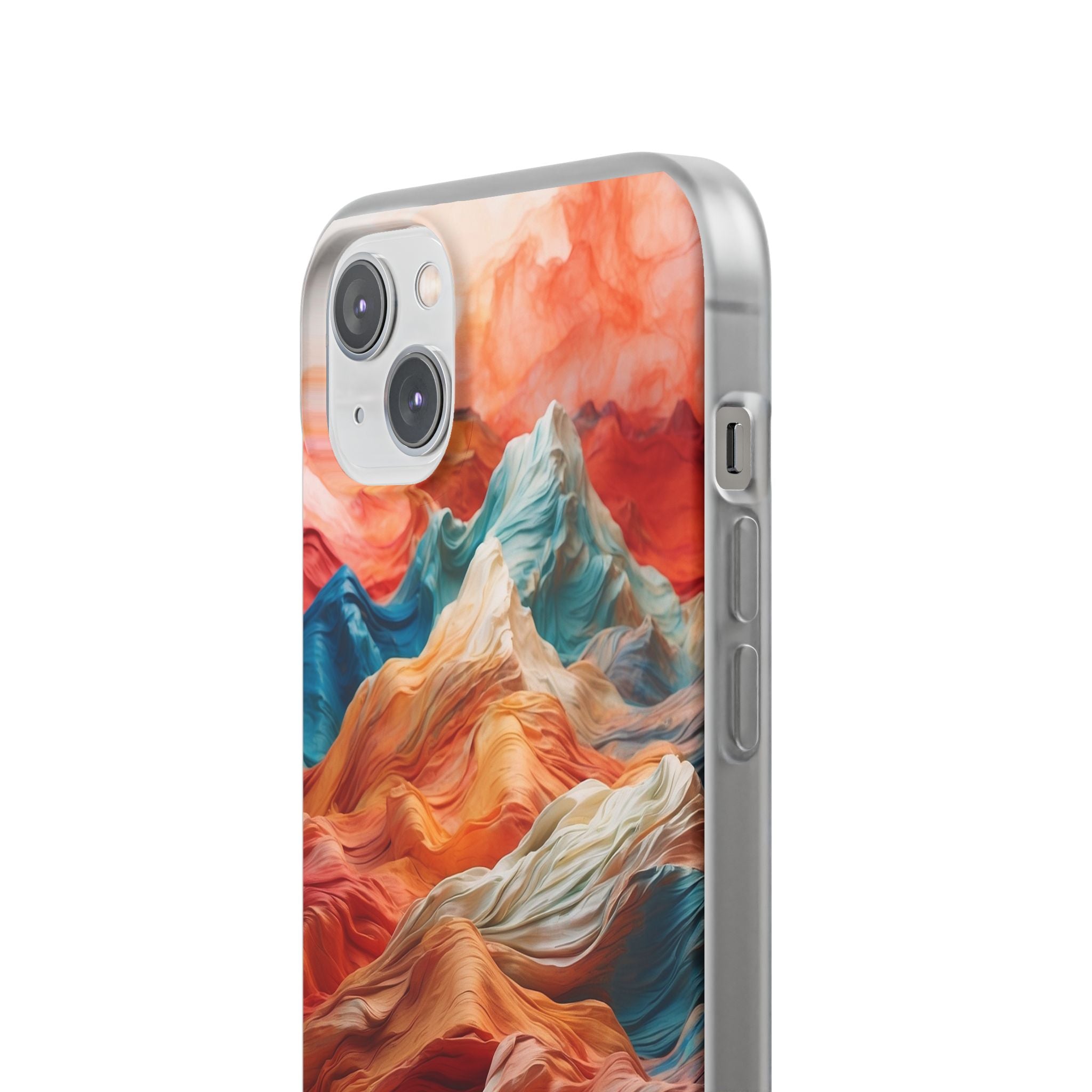 Molten Ridge Flow · Soft Phone Case for iPhone