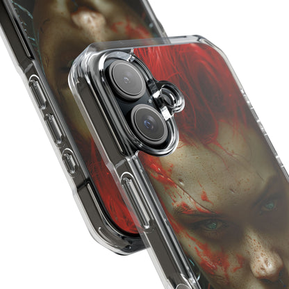 Roter Spike Blick iPhone 16 Case - Impact