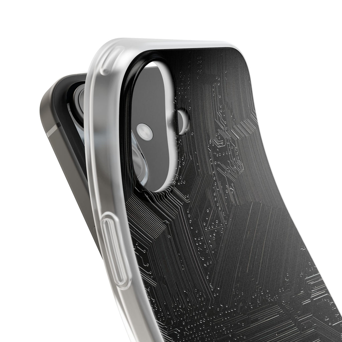 Obsidian Circuitry · Lite Phone Case for iPhone ·  Black