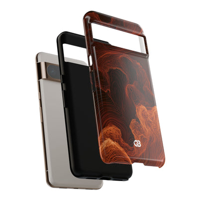 Amber Filament · Tough Phone Case for Pixel ·  Orange