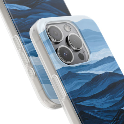 Blue Lite Phone Case for iPhone - Cobalt Ridge Tides