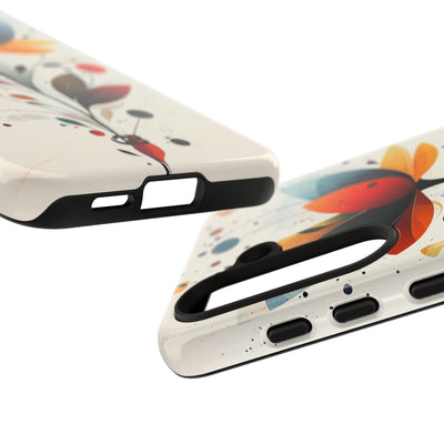 Burnt Petal Abstract · Tough Phone Case for Samsung