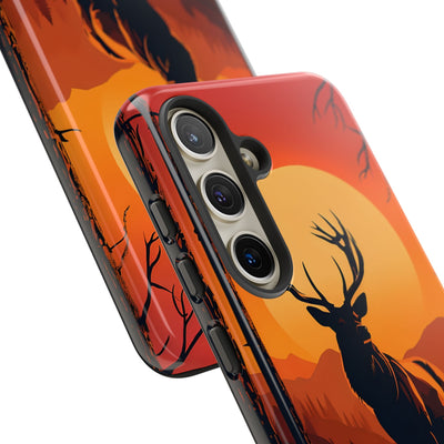 Amber Ridge Stag · Tough Phone Case for Samsung