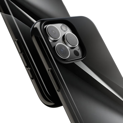 Obsidian Ridge · Tough Phone Case for iPhone · Black