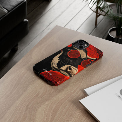 Hypnotic Cow iPhone 14 Plus Case - Tough