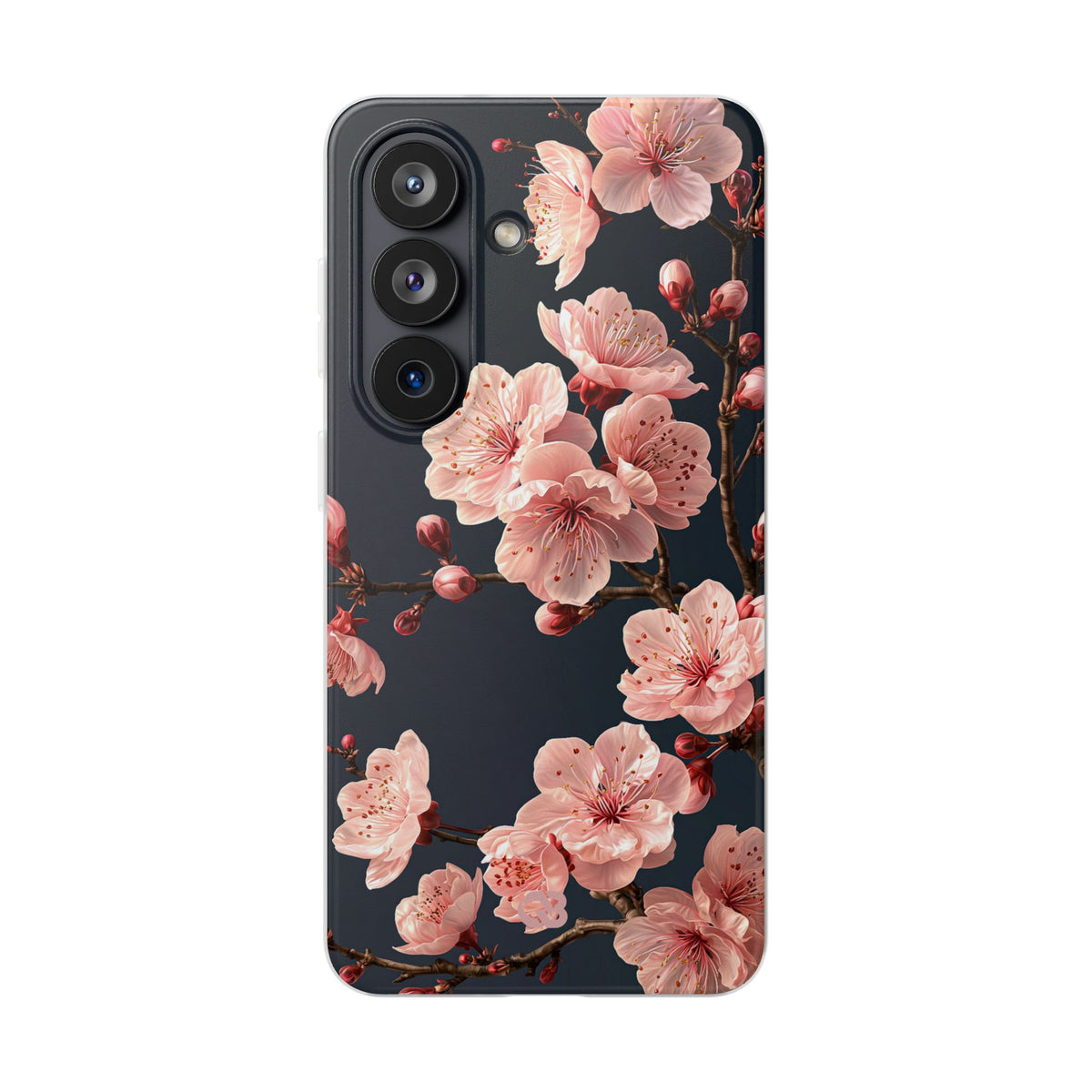 Midnight Sakura Bloom · Lite Phone Case for Samsung · Pink