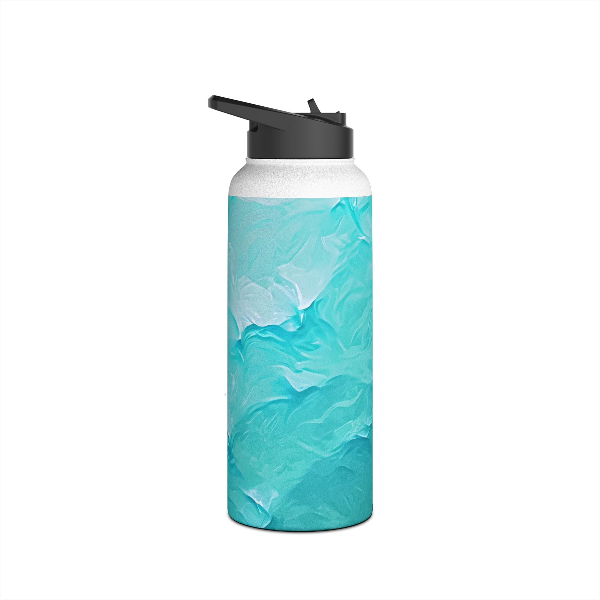 Teal Mists - Stainless Steel Water Bottle