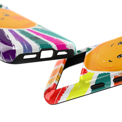 Vibrant Solar Smile · Tough Phone Case for Google Pixel