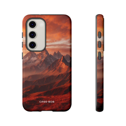 Jagged Glow Samsung S23 Case - Tough