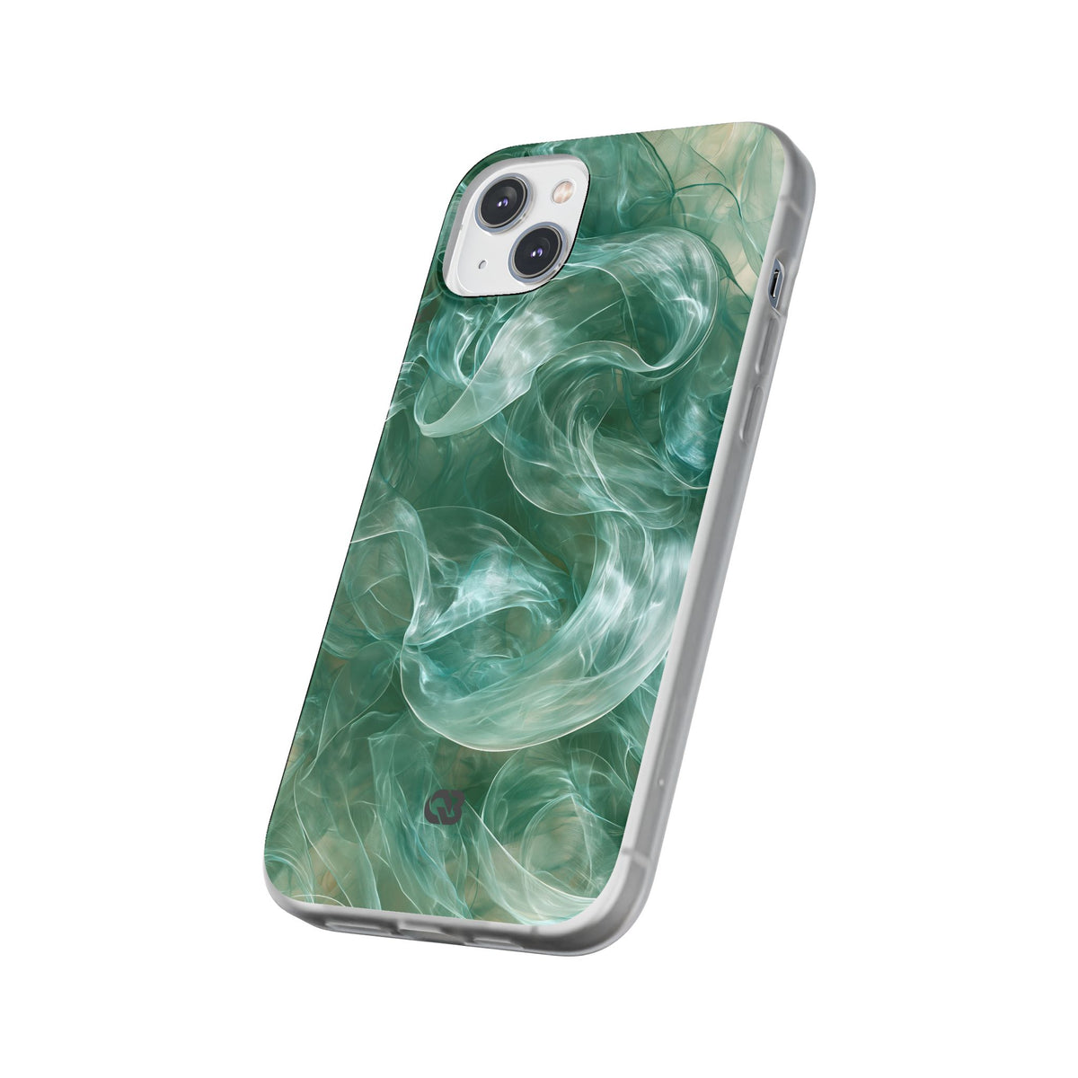 Translucent Aqua Flow · Lite Phone Case for iPhone ·  Teal
