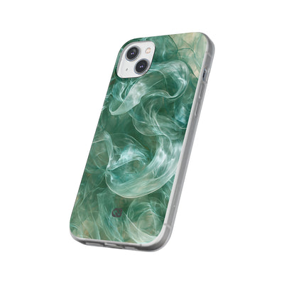 Translucent Aqua Flow · Lite Phone Case for iPhone ·  Teal