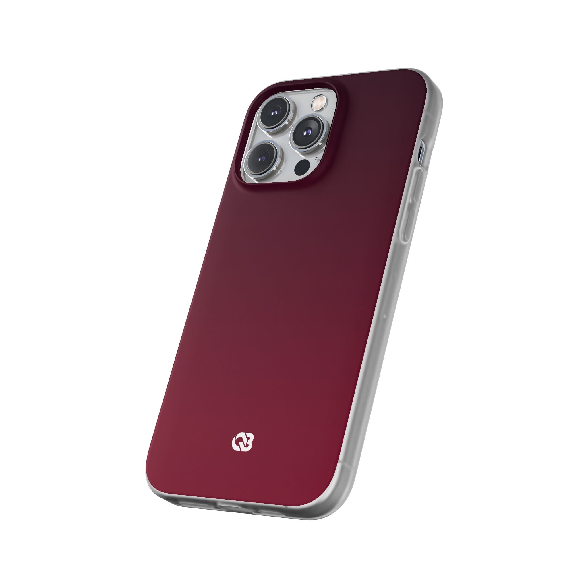 Red Lite Phone Case for iPhone - Deep Sangria Gradient