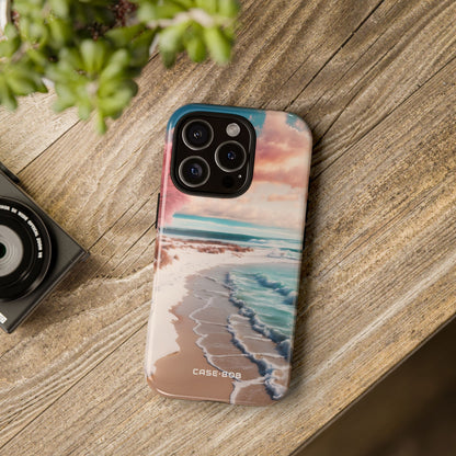 Pink Breeze Tree iPhone 16 Pro Case - Tough