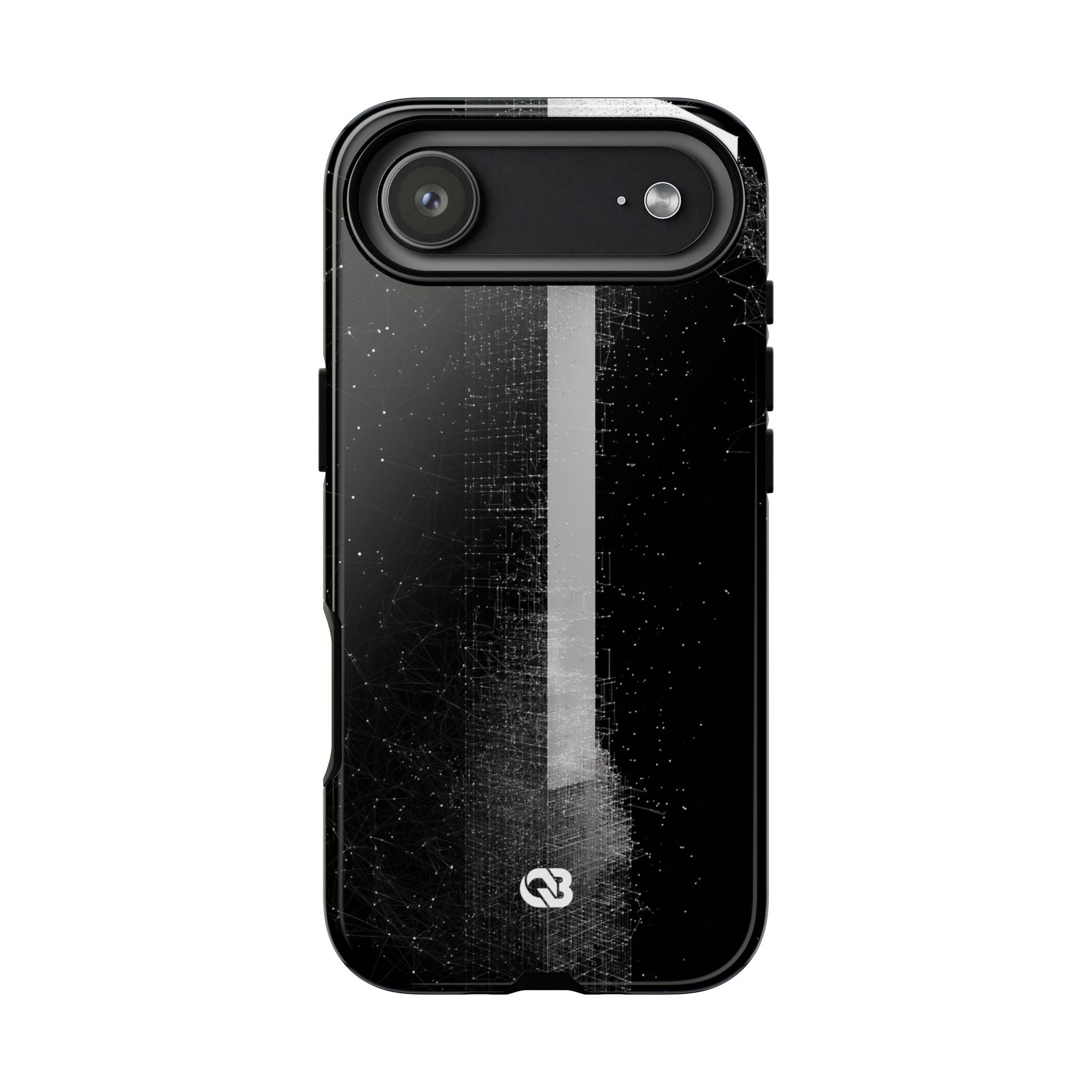 Black Tough Phone Case for iPhone - Vector Core Monolith