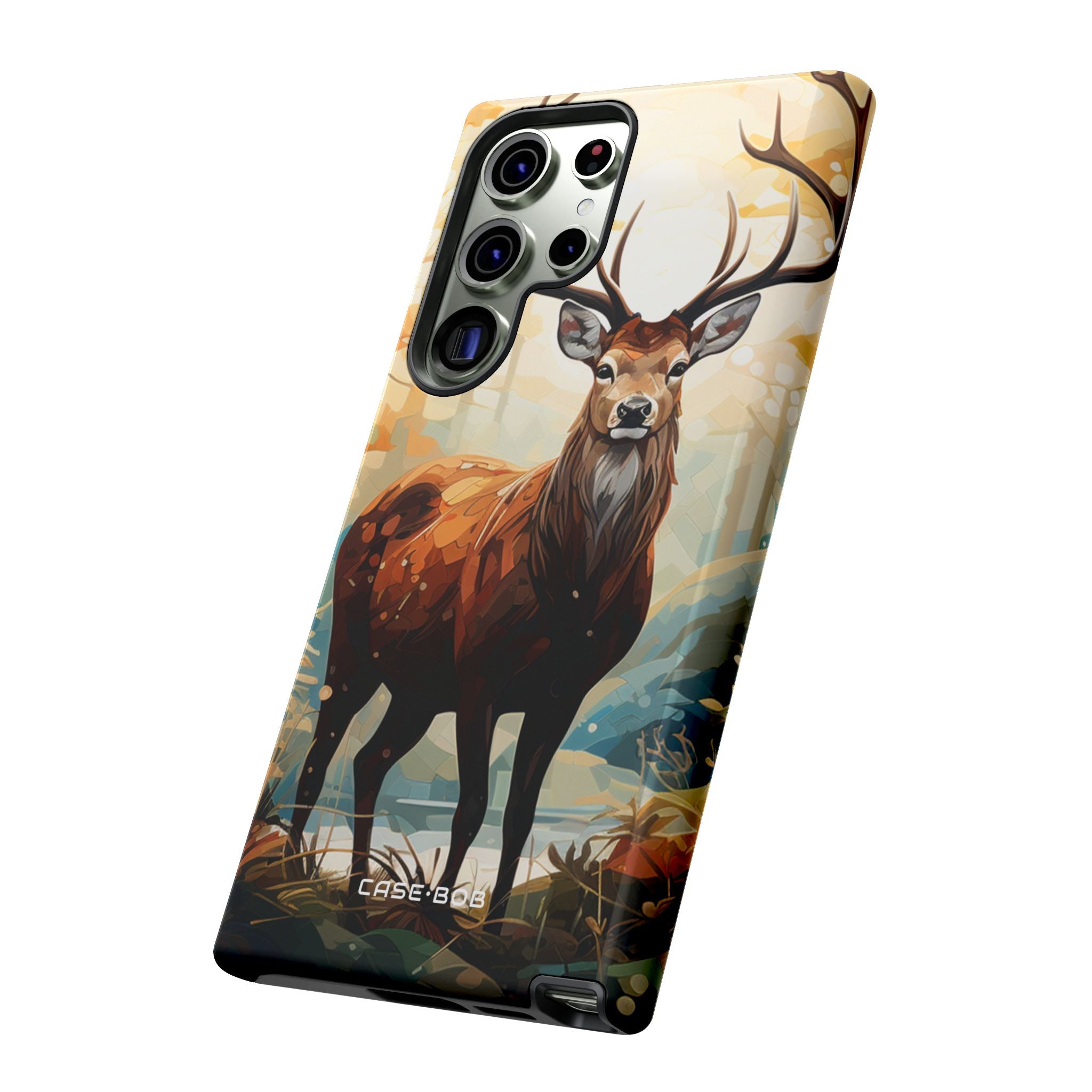 Glowing Stag Samsung S23 Ultra Case - Tough - CASE•BOB