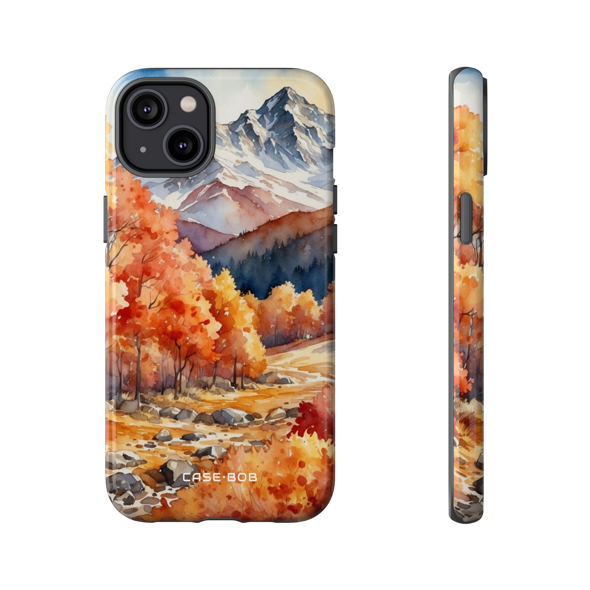 Snowcapped Radiance iPhone 14 Plus Case - Tough