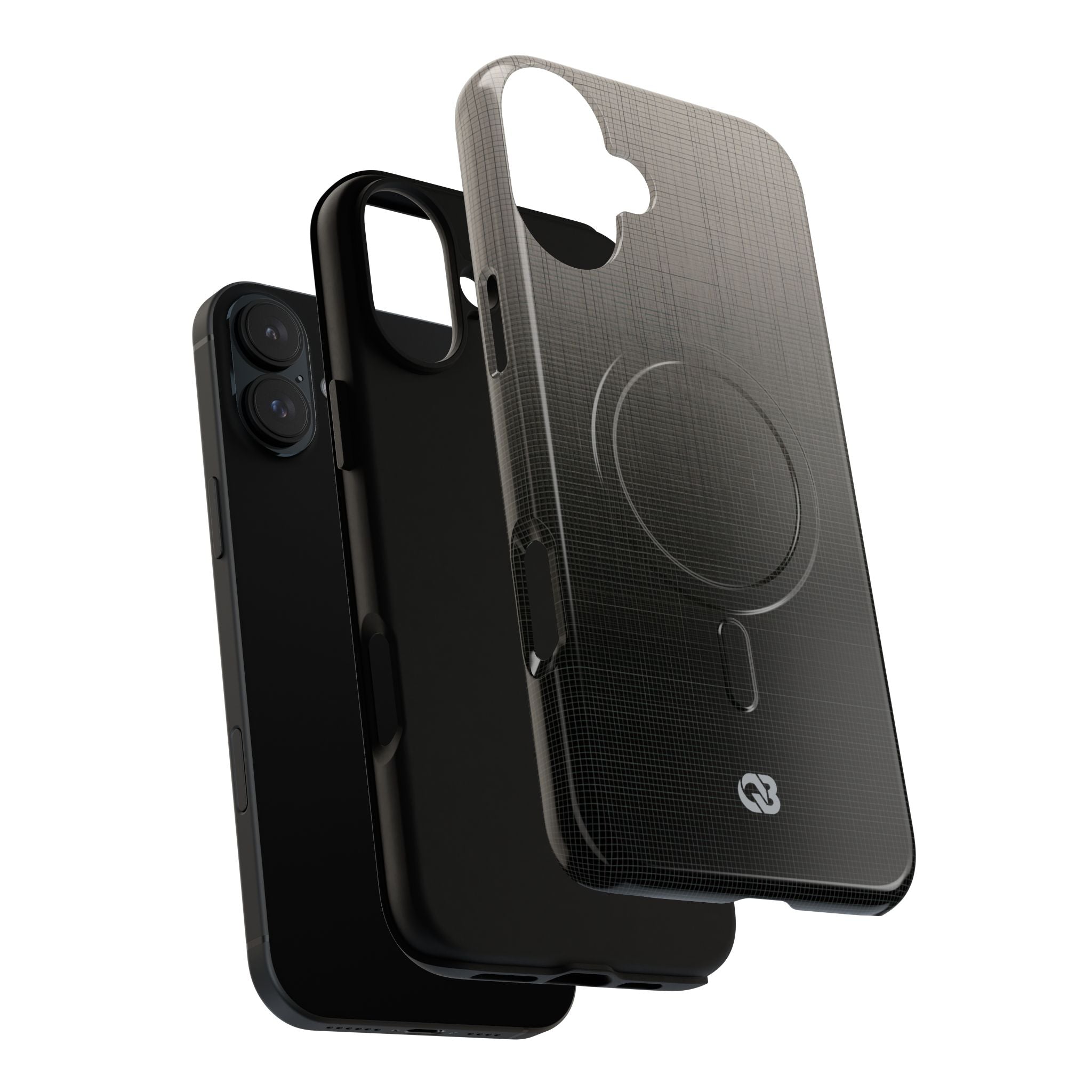 Grey Tough 2.0 Magsafe Phone Case for iPhone - Faded Sand Mesh