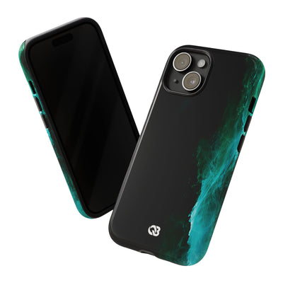 Luminous Plume · Tough Phone Case for iPhone · Teal